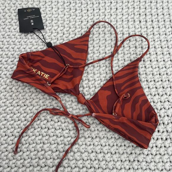 Skatie X Rocky Barnes• ‘Sarah’ Bikini Top in BEACHWOOD - Picture 4 of 14